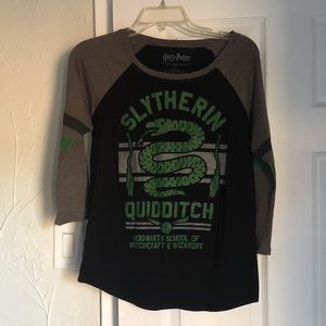 Slithering Quidditch Team Raglan Top